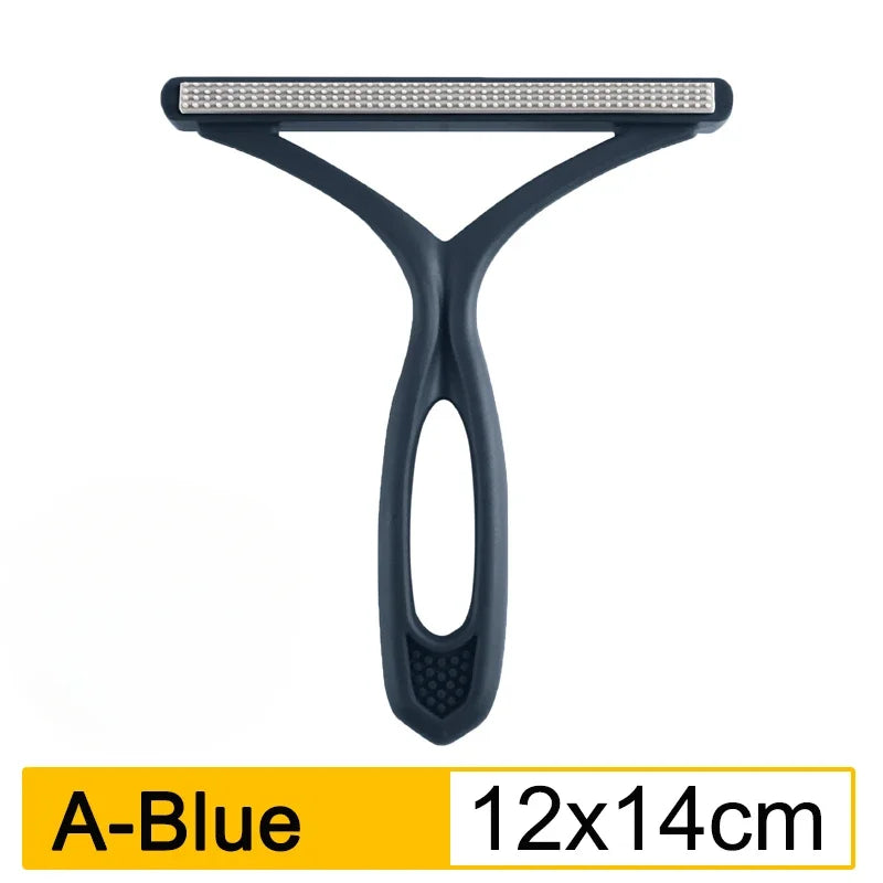 Double-Sided Portable Lint Remover for Pet Hair-Reusable Fabric Shaver for Clothes/Carpet/Car Seats, Fur Removal Tool Hair Brush