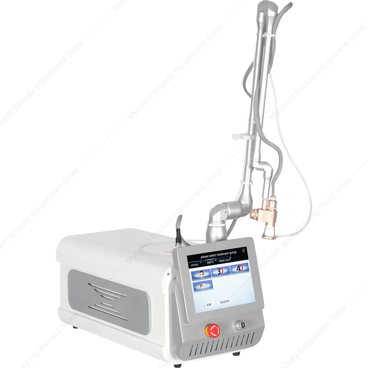 CO2 Fractional Lase Machine Focus on Skin Care Wrinkle Softening Scar Blur Stretch Mark Fading For Salon Personal Beauty Use