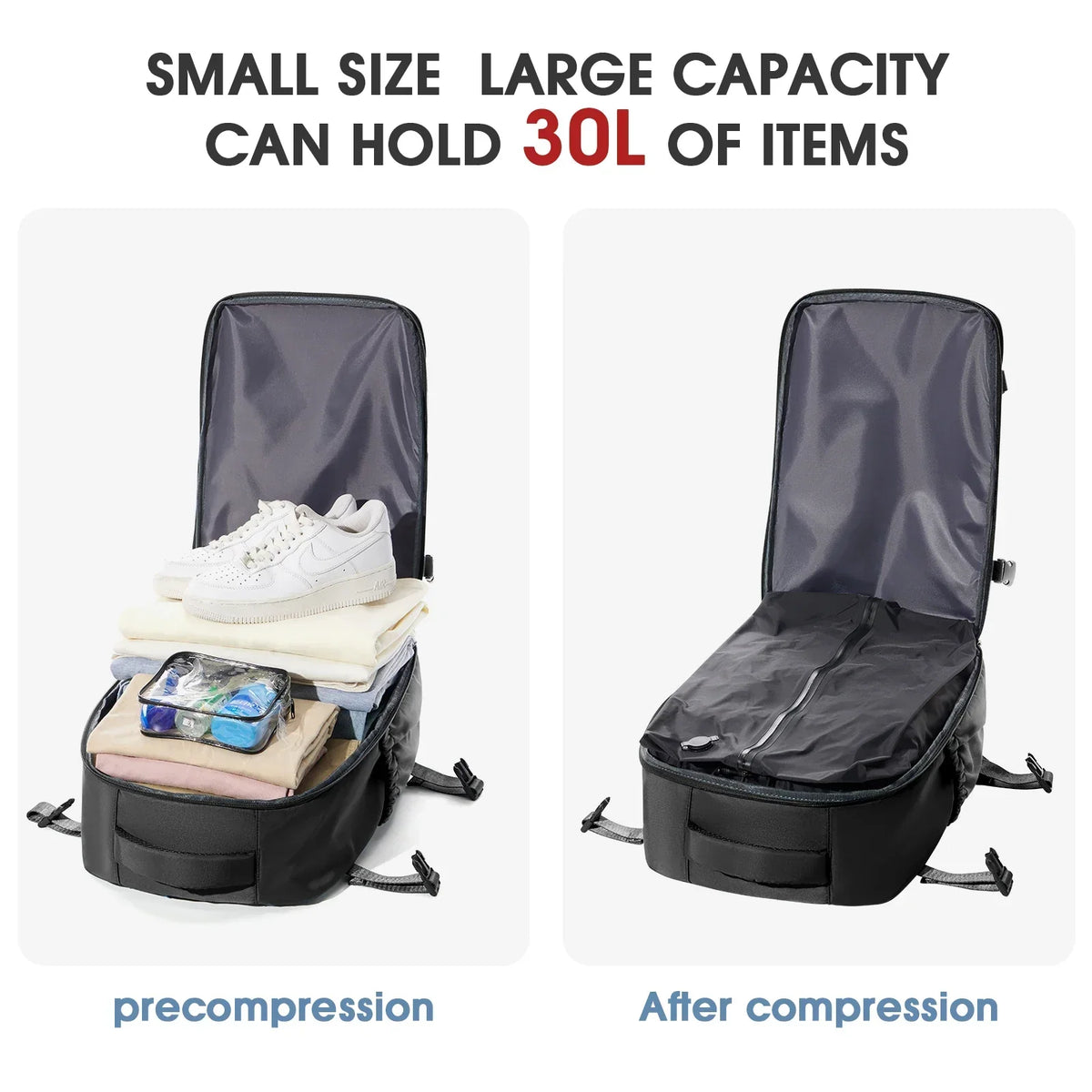 Vacuum Large Capacity Travel Backpack