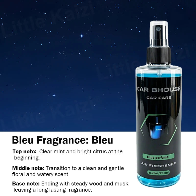 1pcs 245ml Car Air Freshener Spray, 8 Scents, Long-Lasting Odor Eliminator for Car & Home