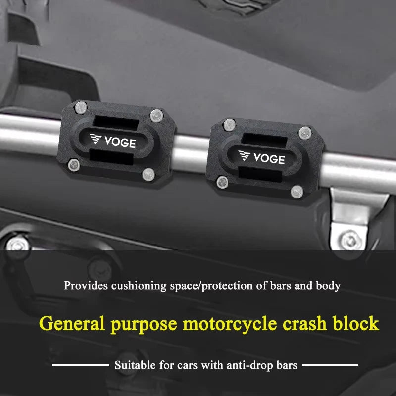 For Loncin Voge DS525X DS900X DSX 525 DSX 900 Voge 500AC 500DS 300DS Motorcycle Engine Guard Bumper Block Crash Bar Protection