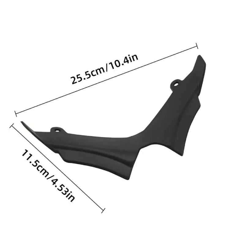 For YAMAHA MT-15 MT-125 Motorcycle Fairing Accessories Lower Wing Cover Protector  Deflector Nose Cone Wing Extension Cover Cowl