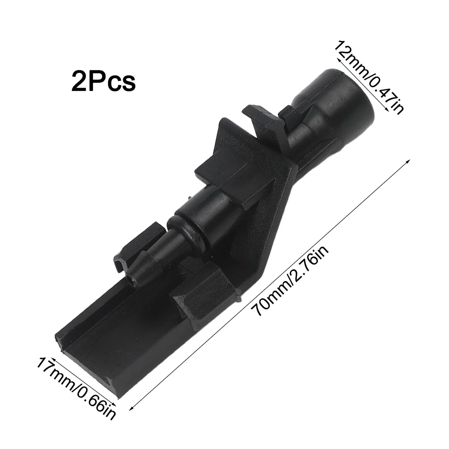2 X Front Windscreen Wiper Washer Nozzles Fits For Honda For Civic 2017-2021 76810TGGE01 Washer Nozzles Effortless Installation