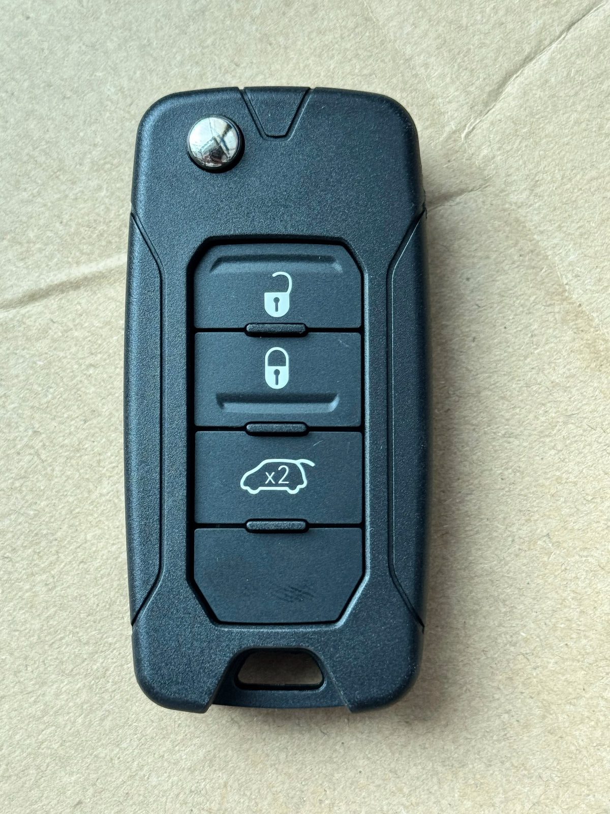 Lenny 2ADPXFI5AM433TX 433MHz MQB48/4Achip SIP22-Blade Car Key for Jeep Renegade and Fiat 500X Egea Tipo Toro Crono 2016-2018 Key