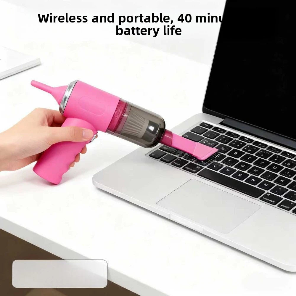 12V Portable Handheld Car Vacuum Cleaner Cordless Powerful Suction Strong High Power Cleaning Tool for Auto Interior