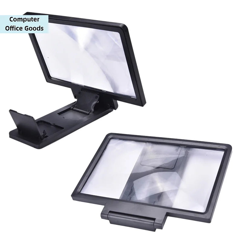 【Mobile Phone 3D Screen HD Video Amplifier Magnifying Glass Stand Popular】