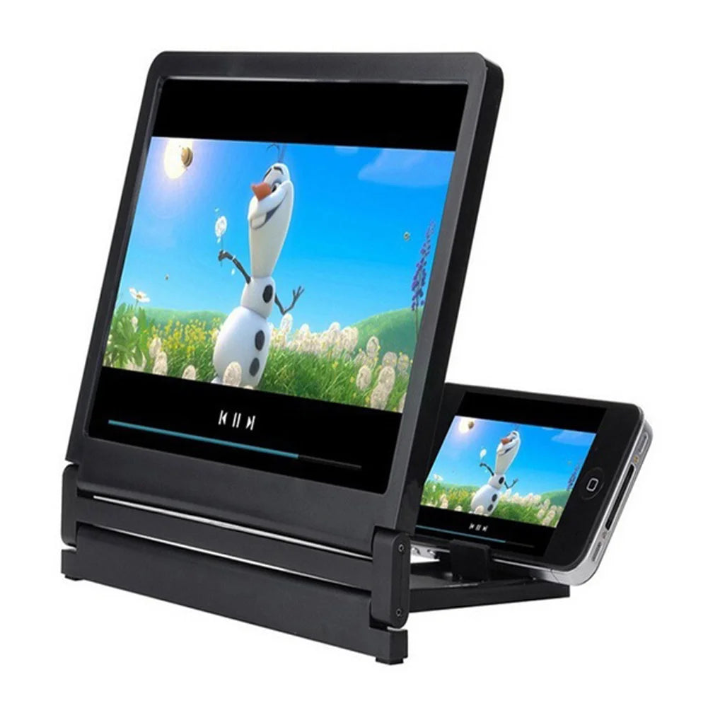 Portable HD Video Screen Magnifier Bracket 3D Mobile Phone Screen Amplifier Stand Folding Screen Magnifier Phone Accessories