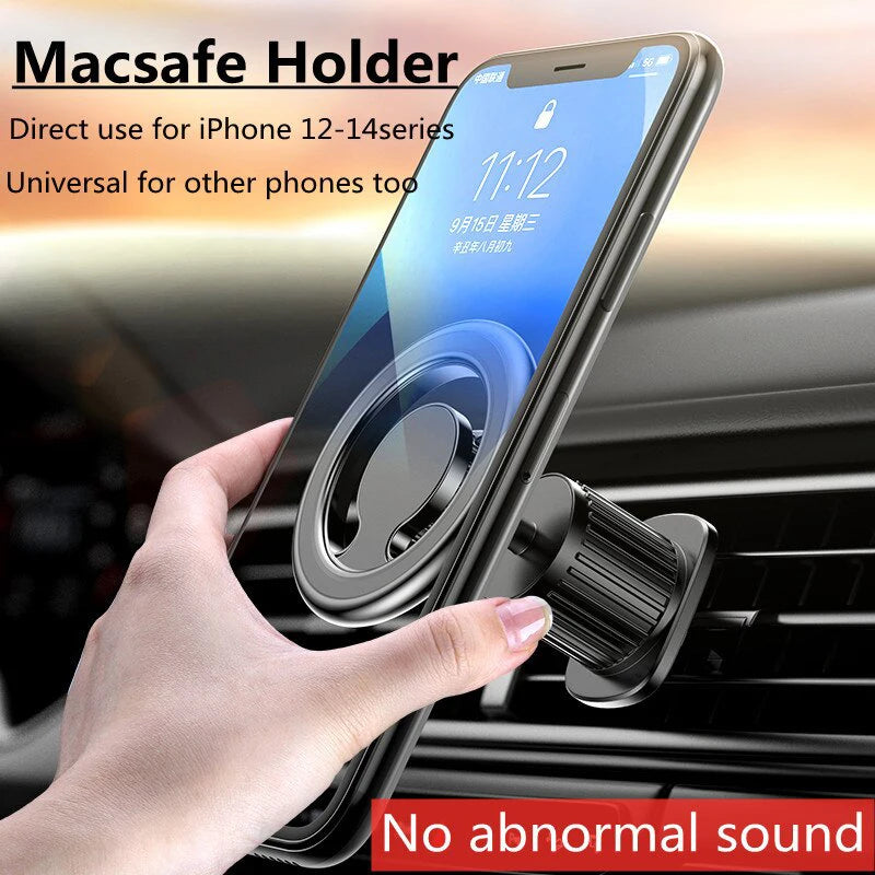 Universal Magnetic Car Phone Holder Stand Magnet Car Mount Support GPS Mobile Bracket in Car For iPhone 16 15 14 Samsung Xiaomi