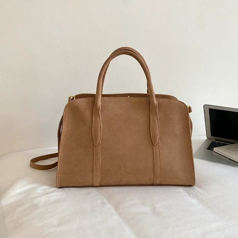 Fashion Large Capacity Tote Bag, Versatile Commute Travel Shoulder Handbag, Casual Korean Premium Luxury High-end Handle Purse