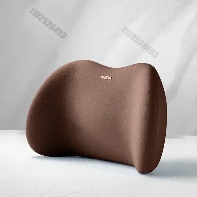 Car Memory Foam Neck Pillow Protection Lumbar Backrest Cushion Lumbar Cushion Car Headrest Cushion Amagi