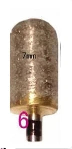 1pc Dental Lab Diamond Fully Sintered Burs 70 Coarse Grit Durable Grind or Polish Smoothly Shank:2.35mm