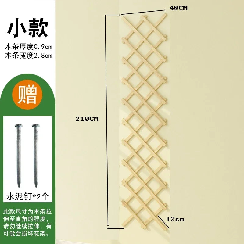 Anti-corrosion Flower Shelf Solid Wood Indoor Hanging Wall Balcony Decoration Layout Living Room Potted Plant shelevs Furniture