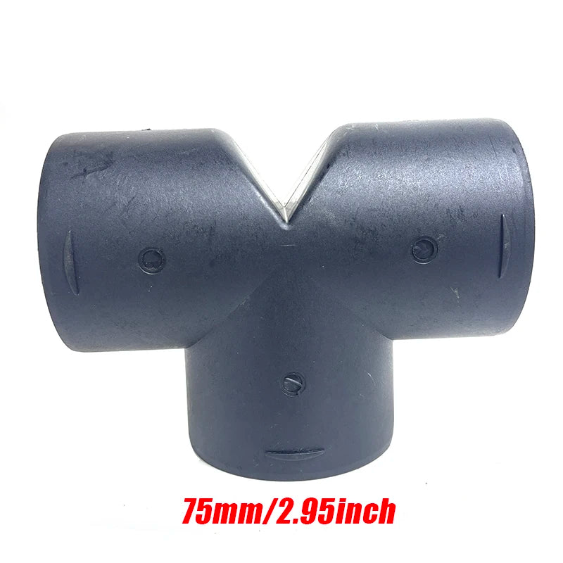 42mm 60mm 75mm 90mm 1 Vavles Flap Air Vent Ducting T Piece Pipe Joiner Connector For Webasto Eberspaecher Diesel Parking Heater