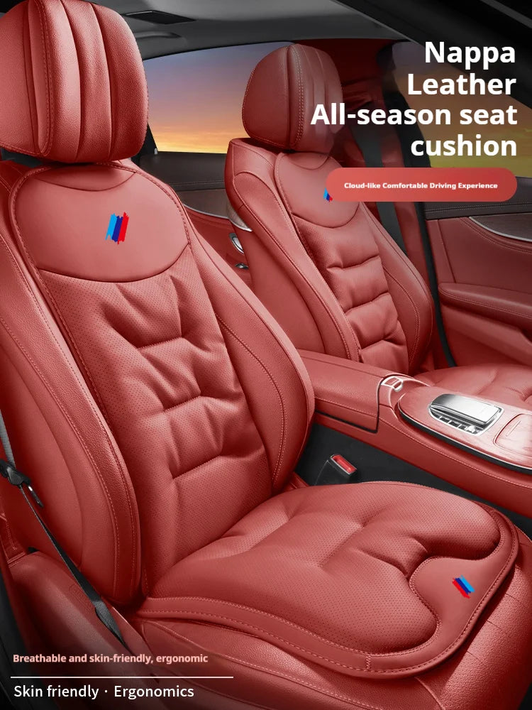 For BMW M Power X3 X4 X5 X7 E36 E39 E46 E60 E65 E90 F10 F15 F20 F25 F30 G20 G30 G05 Car Seat cushion Cover Seat Protector Pad