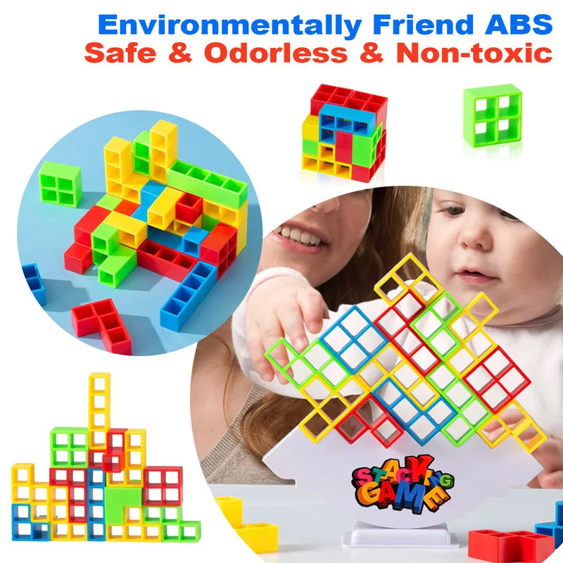 Balance Stacking Tower Block Game