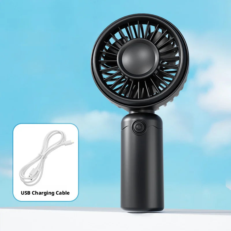 New Mini Fan Portable Mini USB Rechargeable Quiet Fans Table Makeup Eyelash Cooler Kids Outdoor Office Travel Air Cooler Fan NEW