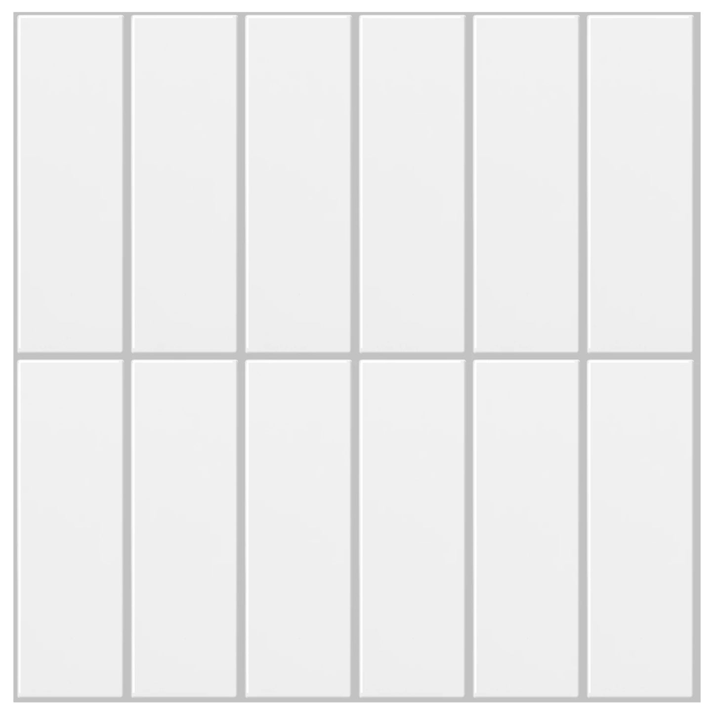 10pcs Thicker Design 3D Self-adhesive Wall Sticker Home Wallpaper Durable Pet Material Tile Decals for Kitchen Bathroom Tailgate