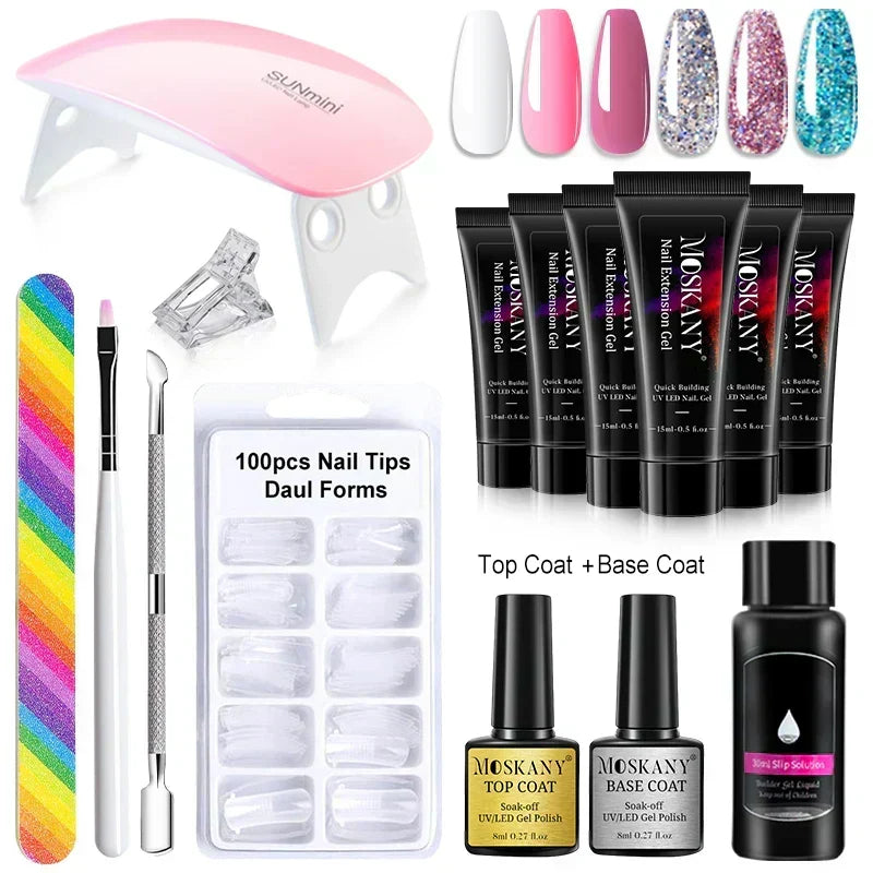 Poly Nail Gel Set Kit