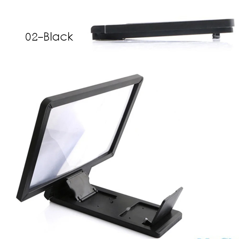 Portable HD Video Screen Magnifier Bracket 3D Mobile Phone Screen Amplifier Stand Folding Screen Magnifier Phone Accessories