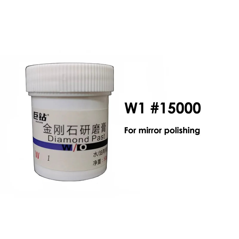 50g W0.18-60 Diamond Paste Compound Mold Die Mirror Polishing Lapping Syringes Micron Glass Jade Jewelry Metal Buffing Grinding