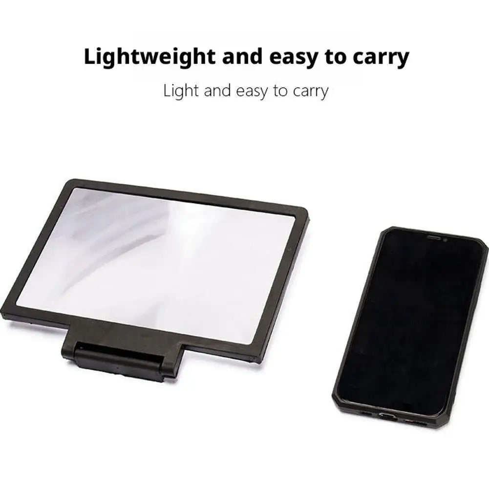 Mobile Phone Amplifier 3D HD Screen Magnifying Glass Anti Blue Light And Eye Protection Multifunctional Amplifier Phone Holder