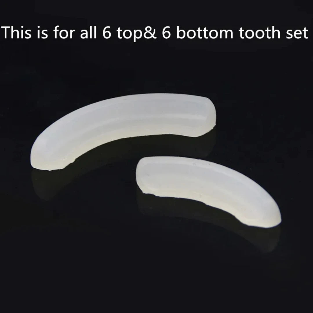 2pcs Reusable Silicone Grillz Molding Fixing Bars Universal for All Grillz Styles Teeth Fitting Grills Mold in Teeth Accessory
