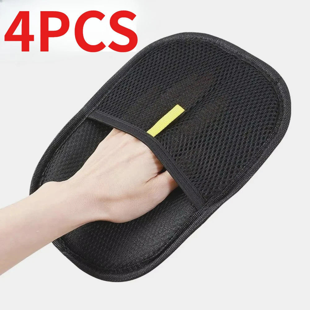 New Pet Hair Removal Tool Reusable Static Removal Gloves, Double-Sided Grooming Gloves for Pets Removes Pet Fur Hair for Carpets