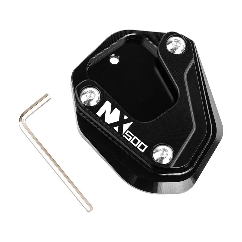 Motorcycle Foot Side Stand Extension Plate Kickstand Pad For HONDA CB500X CB650R CB500F CB125R CB300R 400X CBR650R 650F CBR500R