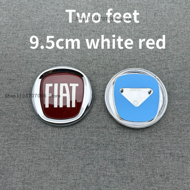 for FIA Sedici Punto Bravo Toro Qubo Car Front Hood Bonnet Emblem Rear Tail Bumper Trunk Sticker Badge Styling Auto Accessories