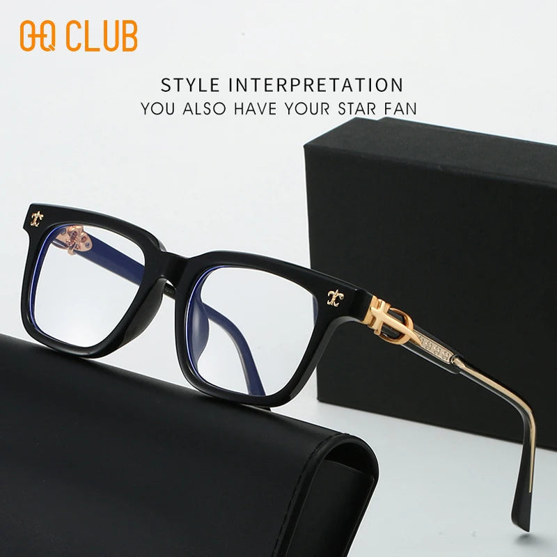 O-Q CLUB Plus Reading Glasses Men High Quality Lunettes De Lecture Men's Eyeglasses Blue Light Lenses to Read Women's Eyepieces