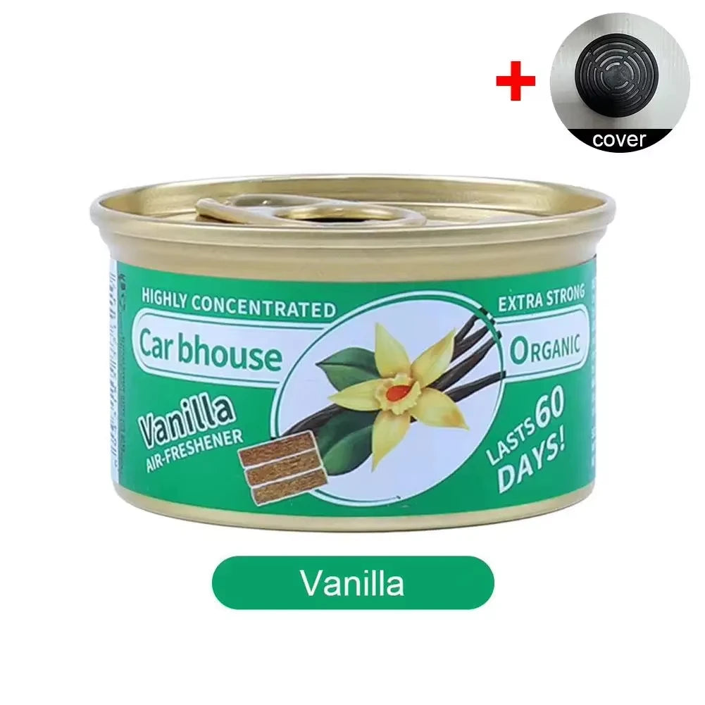 High-end Car Aroma Diffuser, Small Wooden Fragrance Canister, Car Perfume, Car Balm, Car Ornament