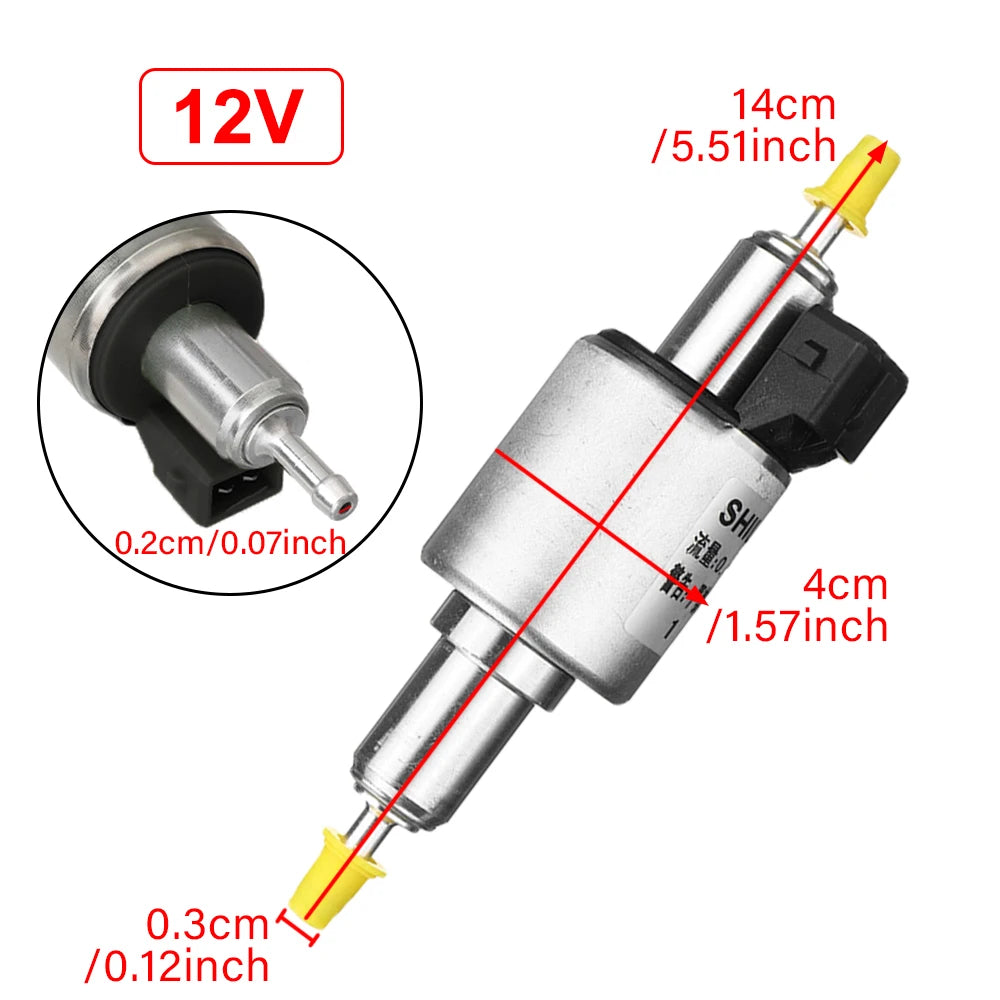 22ml Oil Pump Diesel Fuel Pump 12V24V 2000W5000W For Rubber Fuel Pump Bracket Holder Eberspacher Heater D2 D4 D5 Airtronic