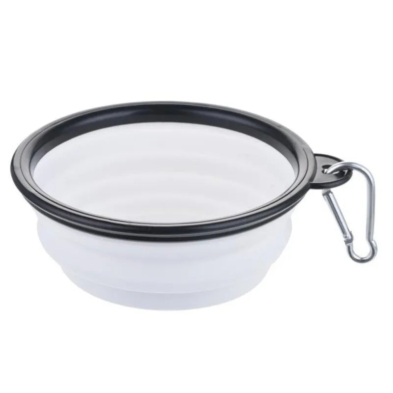 Portable Collapsible Pet Food Bowl