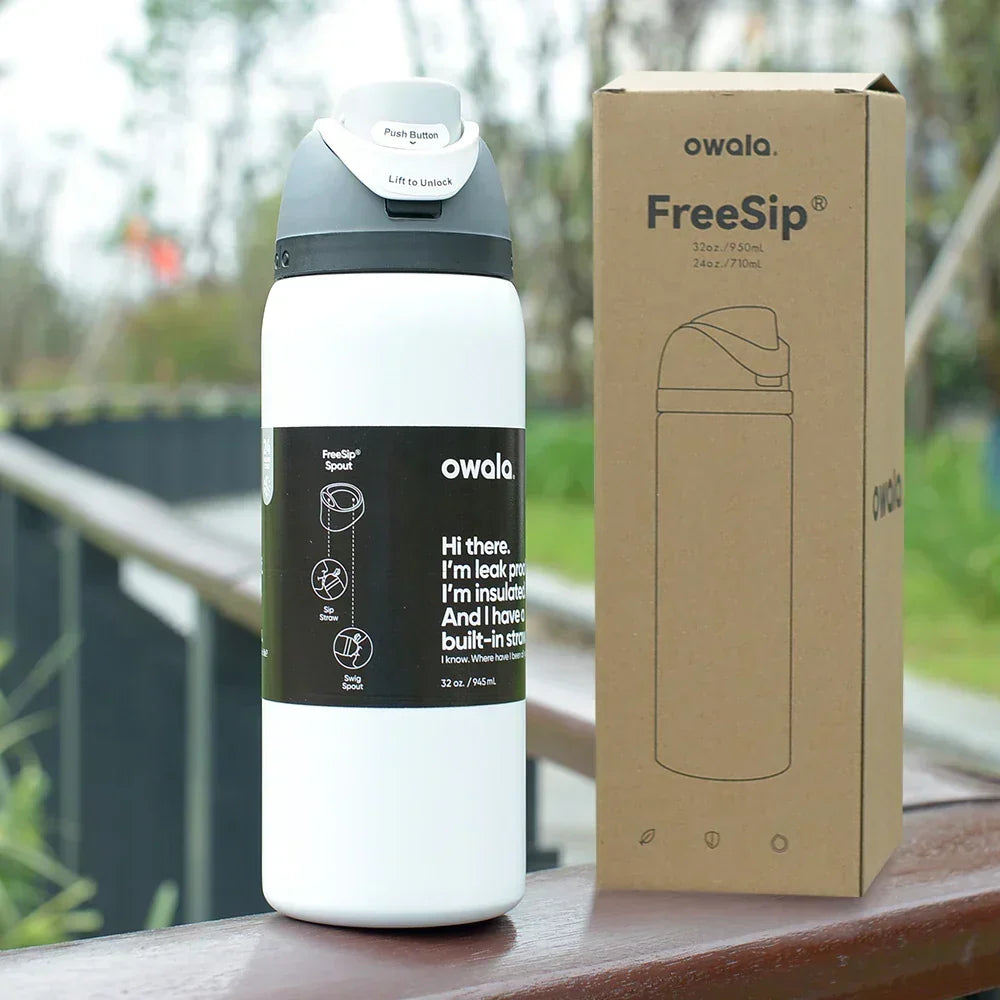 Owala FreeSip Light Green Bottle