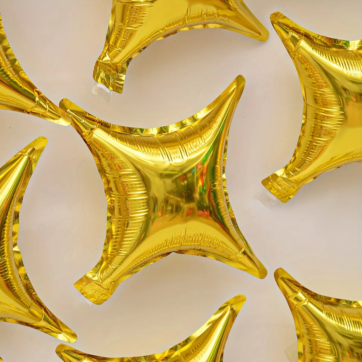 30pcs Gold Silver Foil Star Balloons Set 26inch 10inch Shiny Polyester Four Pointed Star Foil Balloons Strong Atmosphere Party Decorations For Birthdays Weddings Christmas New Year Holiday Celebration Supplies Christmas Essen