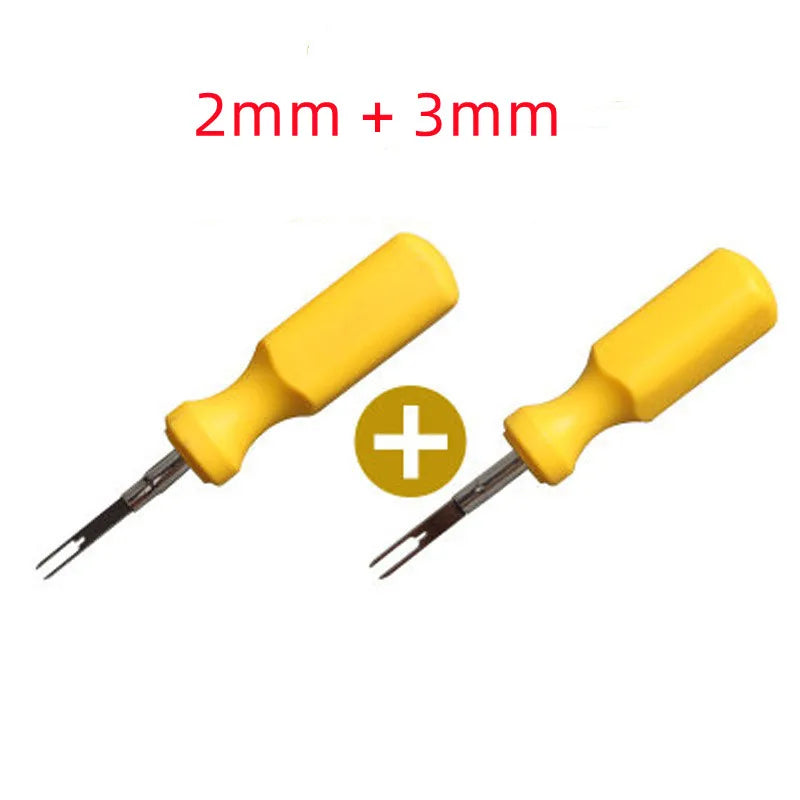 2mm 3mm Car Terminal Removal Tool Wire Connector Pin Release Puller Car Repair Tools For VW AUDI