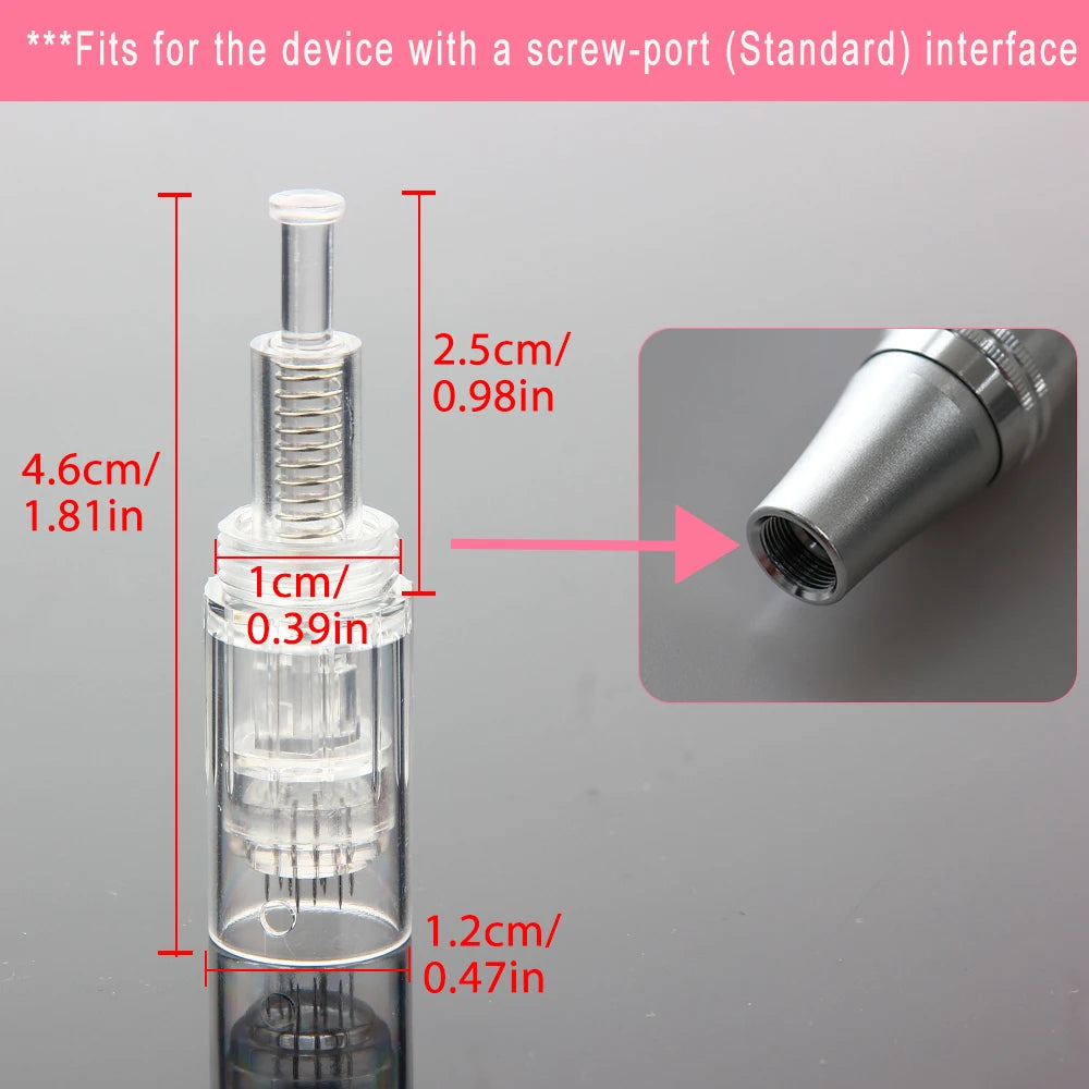 Multi-function Microneedling Derma Pen Wireless Electric Skin Care Beauty Tools Kit Cartridges Needles Nano Micro Needle Device