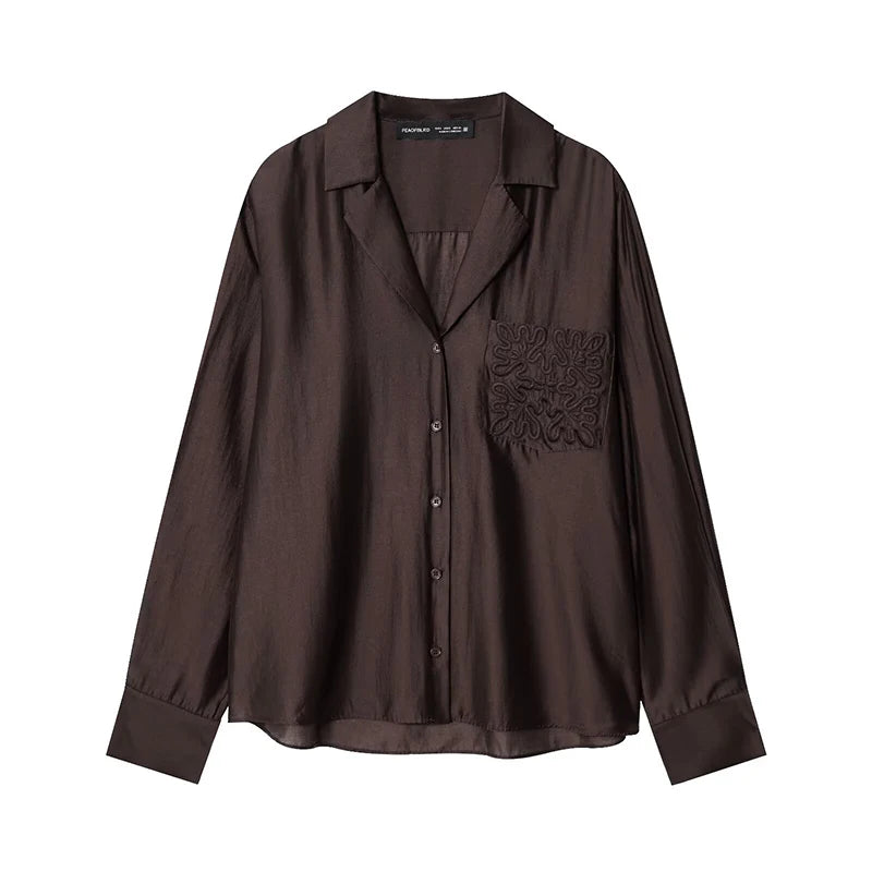 2026 New Women's Spring Shirts Fashion Loose Elegant Office Shirts Chic Street Comfort Youth Travel Holiday Shirt Tops