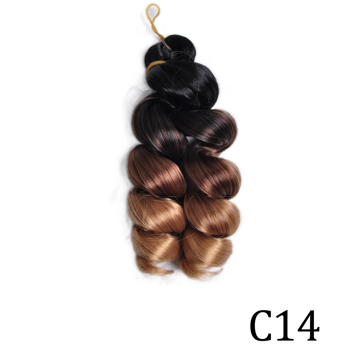 Loose Curly Braiding Hair 12 inch Pre Stretched Bouncy Braiding Hair Easy Braid Crochet Hair Wavy Curls Synthetic Hair Bulk