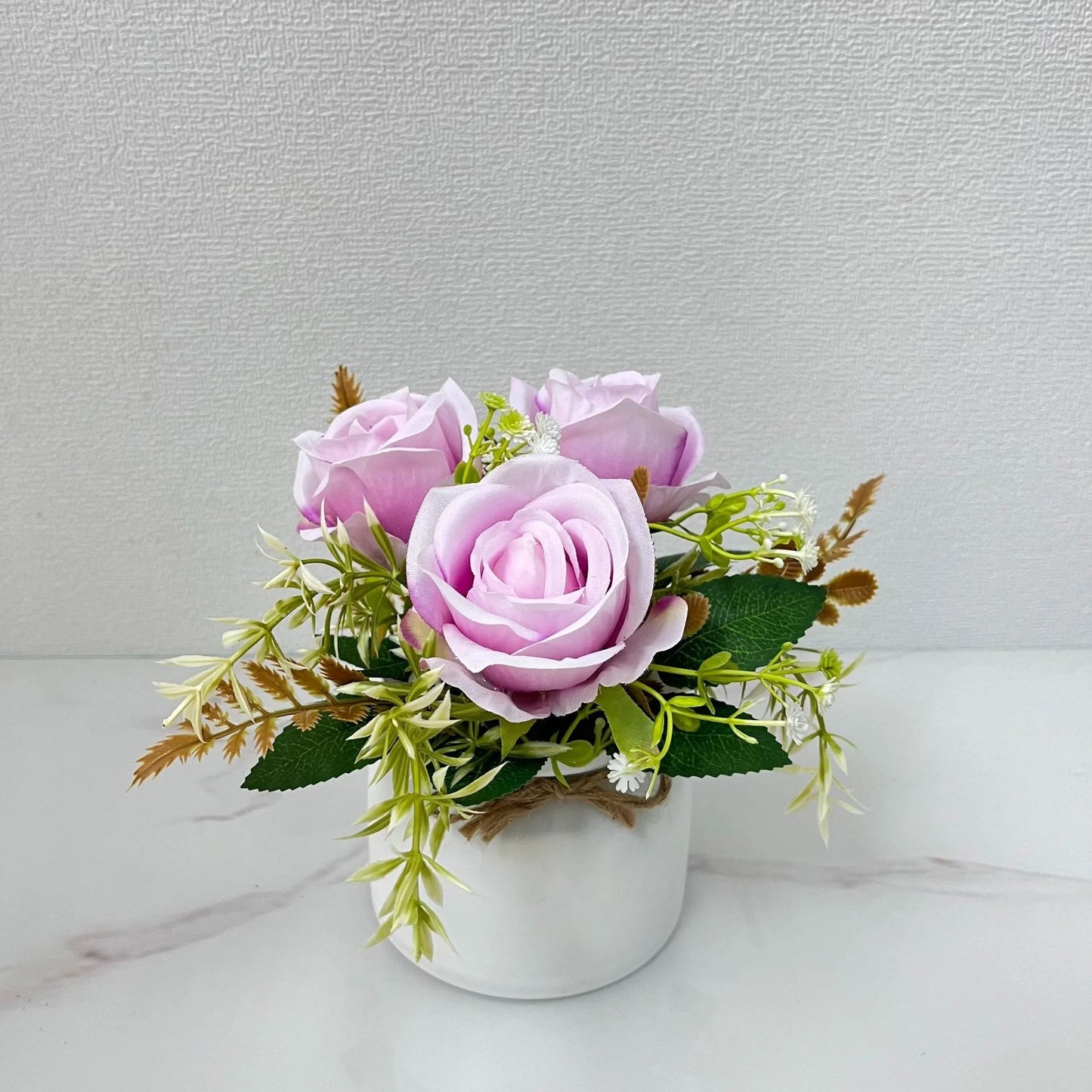 3 Simulated Roses, Potted Plants, Wedding Photos, Photography, Decoration, Fake Flowers, Outdoor Courtyard, Balcony