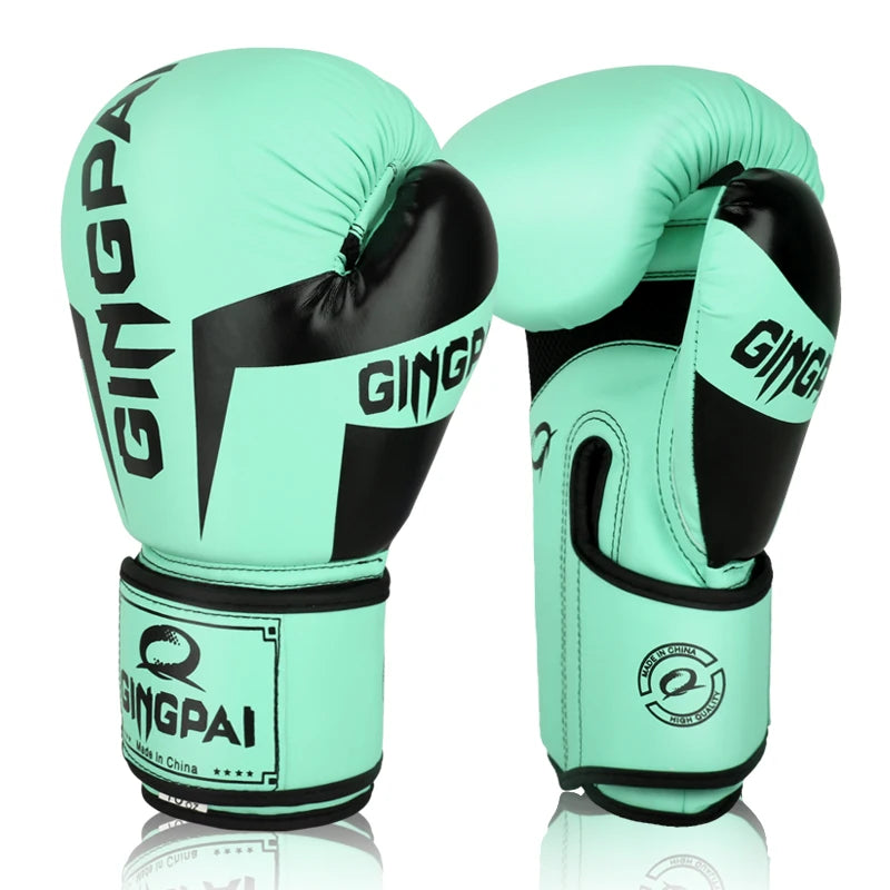 6oz 10oz 12oz Men women Boxing Gloves breathable fitness Punch bag glove kick boxing MMA glove Muay Thai kicking mitts Protecto