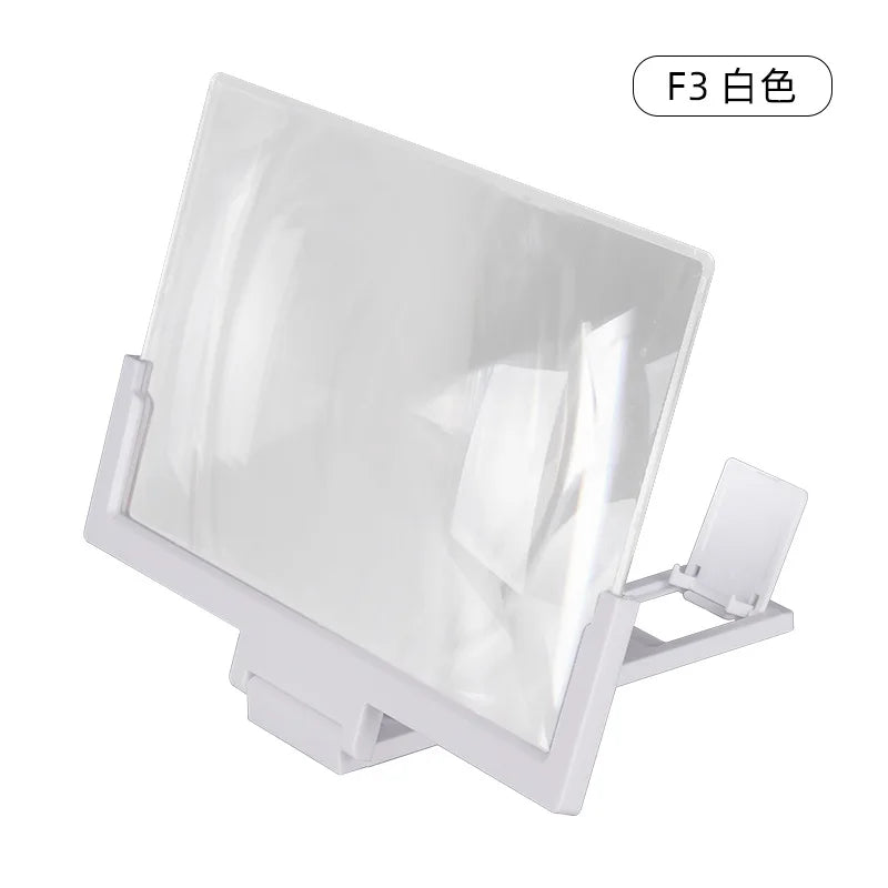 F3 Mobile Phone Screen Amplifier 14 Inch HD Eye Protection Foldable Video Magnifier for Smartphone Mobile Phone Accessories