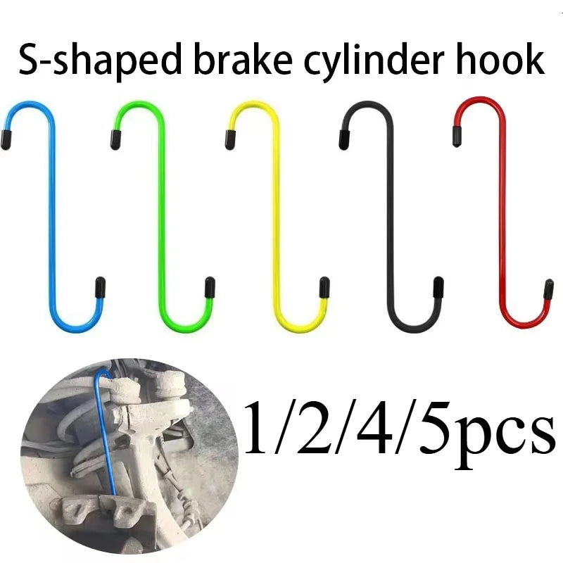 Suspension Disc Service Brake Caliper Hanger Brake Caliper Hooks Automotive Repair Tool S Shape Hook