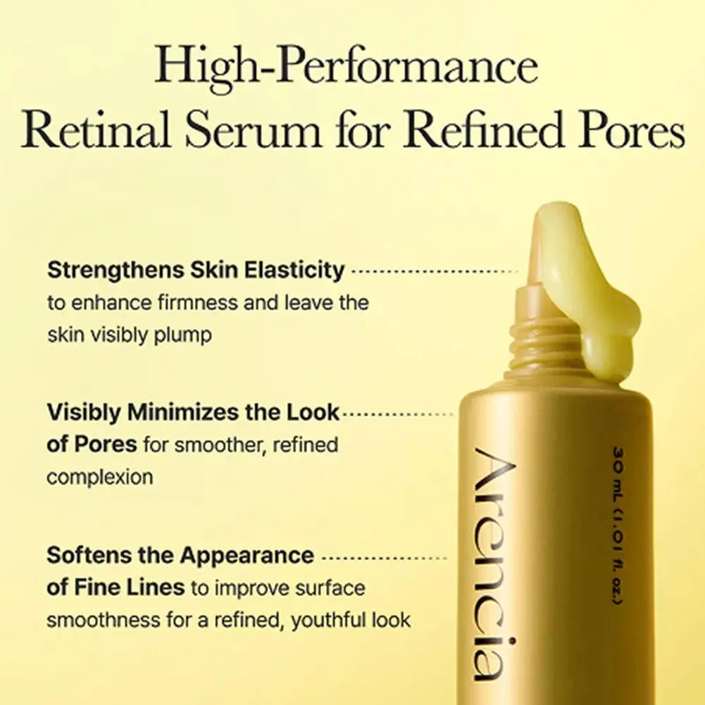 Arencia Vitamin C, Retinal, PDRN, NAD+ & Eraser Booster Shot for Bright, Firm, Pore-Refined, Clear-Looking Skin, Healthy Glow