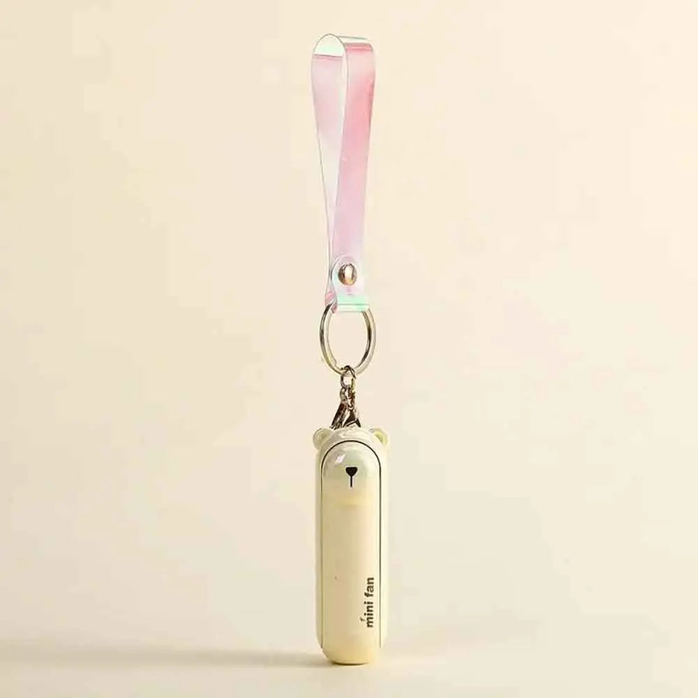 Wholesale 1pcs Cute Mini Fan Hand USB Fold Portable Bedside Office Kipas Charge Battery Table Desk Cooling Folding Handheld Fan