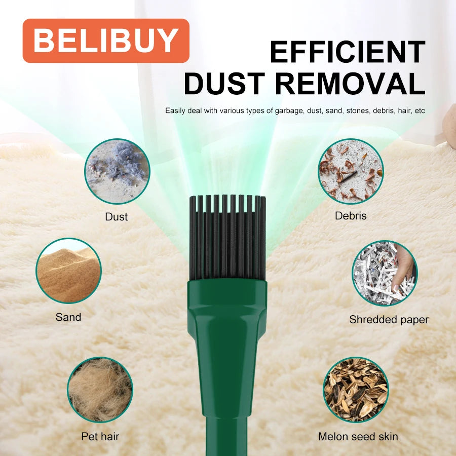 Wireless Handheld Car Vacuum Cleaner, Ergonomic Handheld Design Mini Cordless Vacuum, 3500Pa Strong Suction Car Home Dual Purpose Vacuum with LED Light, Rechargeable Compact Vacuum for Car Sofa Keyboard Pet Hair Corner Dust D