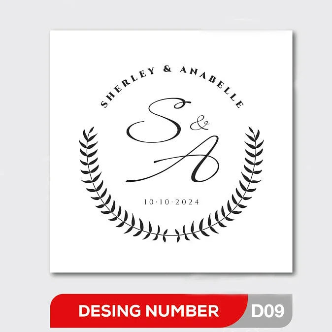 50pcs Wedding Chocolate Packing Papers Engagement Label Stickers for Party Chocolate Favors Wedding Table Decoration