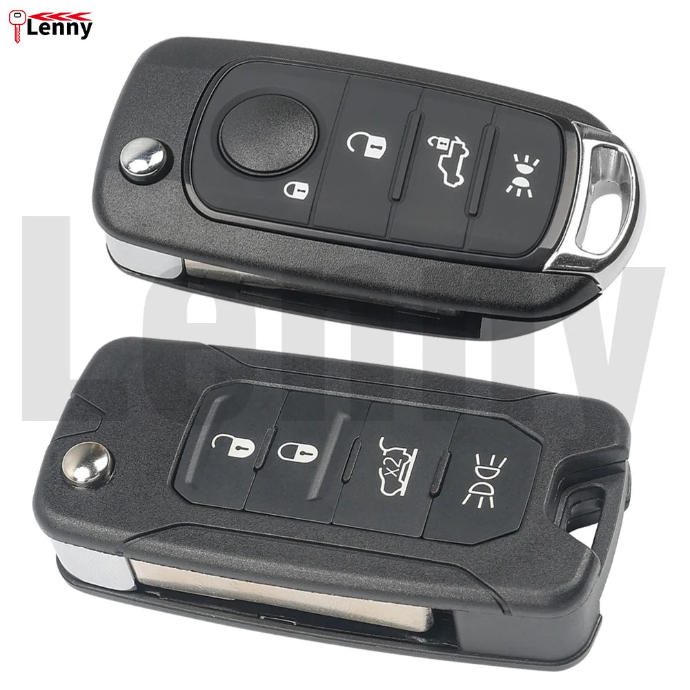 Lenny 2ADPXFI5AM433TX 433MHz MQB48/4Achip SIP22-Blade Car Key for Jeep Renegade and Fiat 500X Egea Tipo Toro Crono 2016-2018 Key