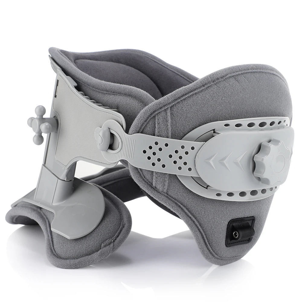 Cervical Neck Traction Device Chiropractic Tools Neck Stretcher Support Collar for Home Office Spine Neck Posture Braces Relief