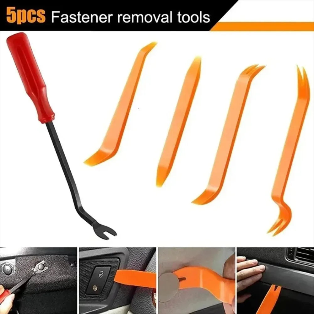 Car Door Clip Panel & Audio Repair Dashboard Dismantle Removal Tool Kit No-Scratch Pry Tool Kit For Car Trim